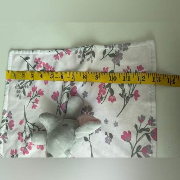 Koala Baby Gray Pink Elephant Lovey Security Blanket - Picture 6 of 6
